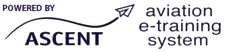 Powered by ASCENT Aviation E-training System