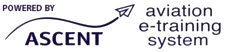 Powered by ASCENT Aviation E-training System from Aerostudies