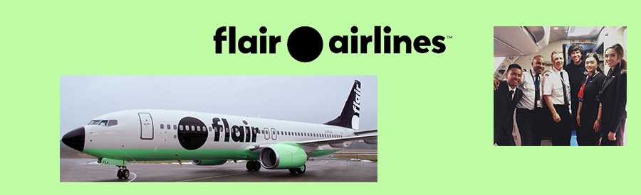 Flair Airlines Banner