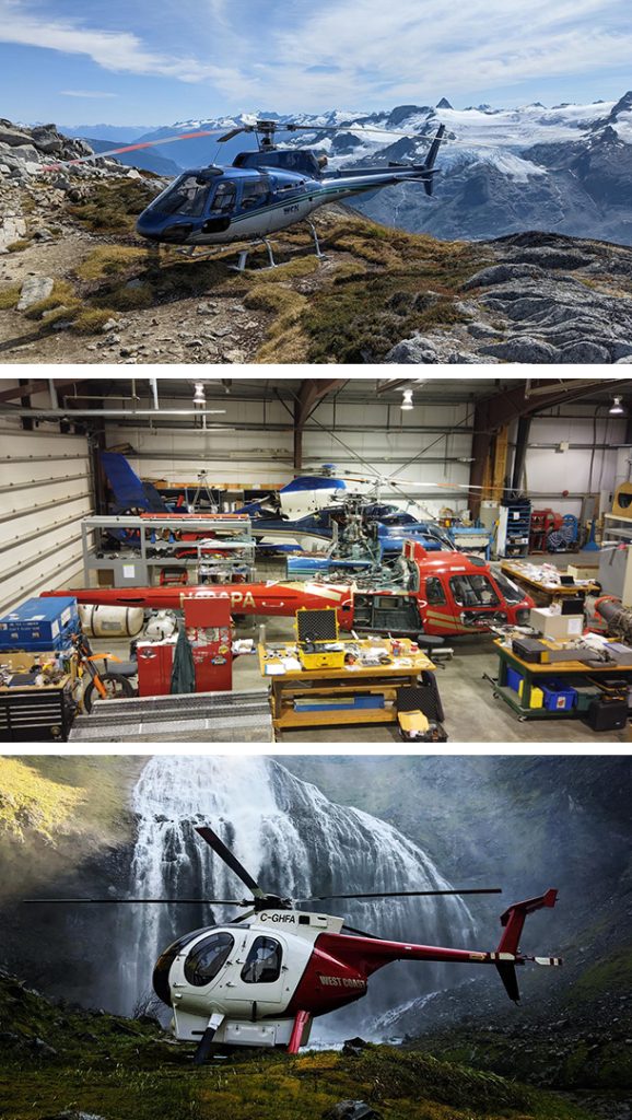 West Coast Helicopters Login Banner